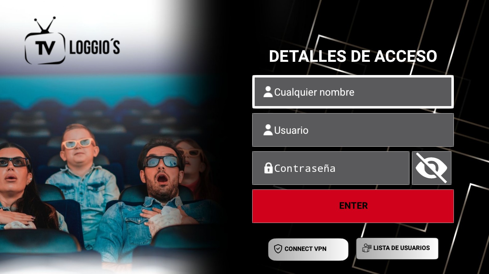 Smart TV con canales